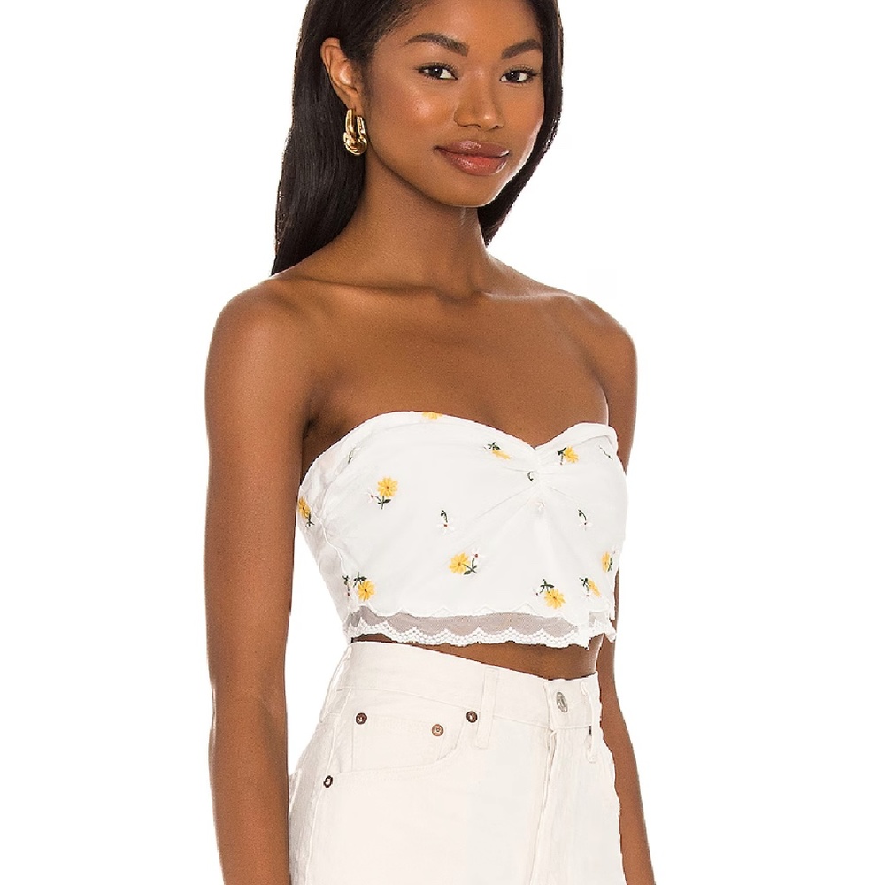 For Love And Lemons Shelby Scarf Top | Size S